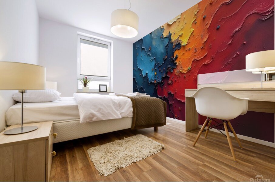 Energy in Motion Mural print