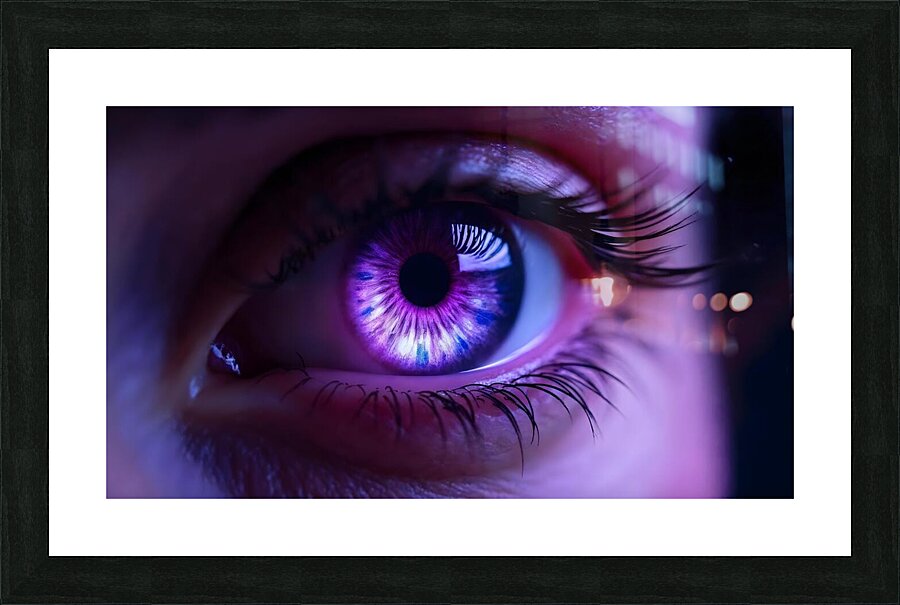 Eye iris  42901 Picture Frame print
