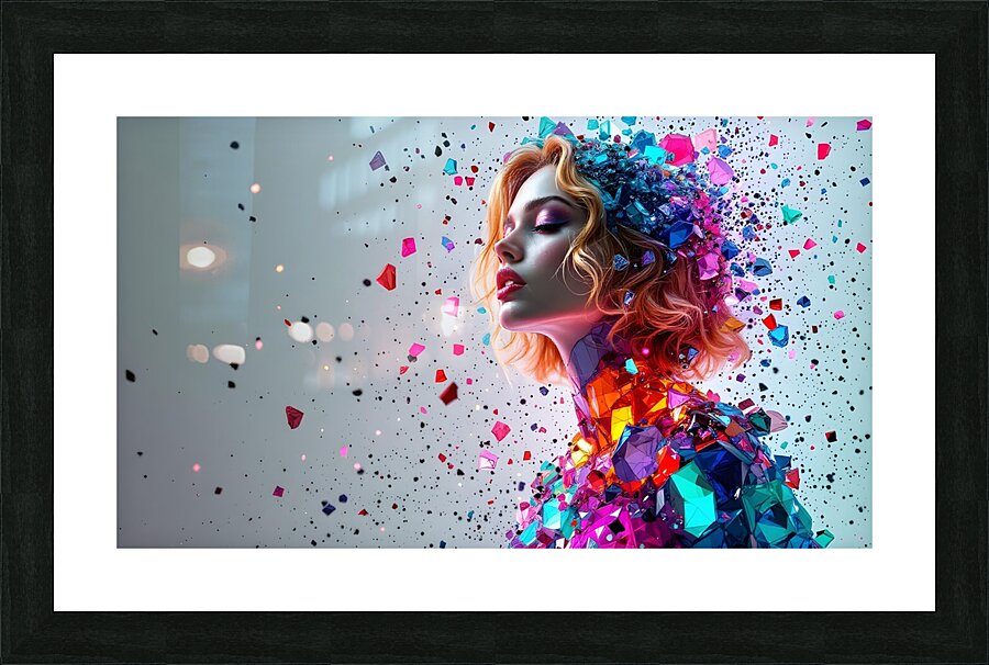 Emergence from the Void Picture Frame print