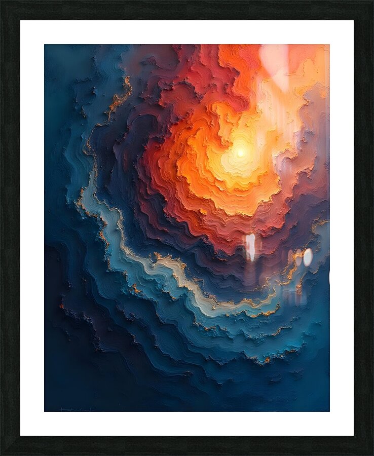 Sun s Embrace Picture Frame print