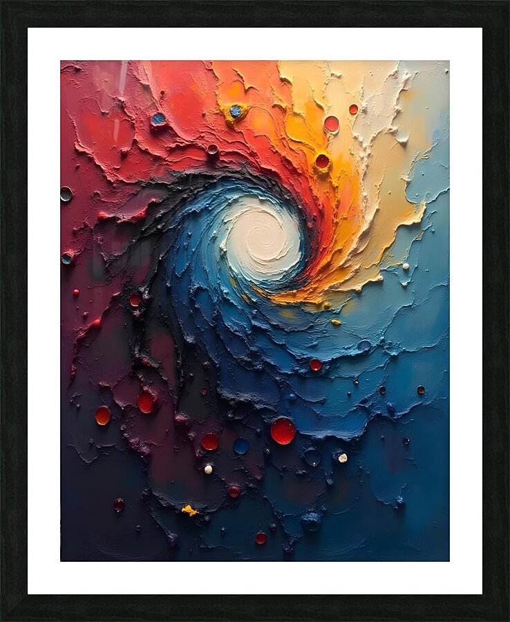 Radiant Bloom Picture Frame print