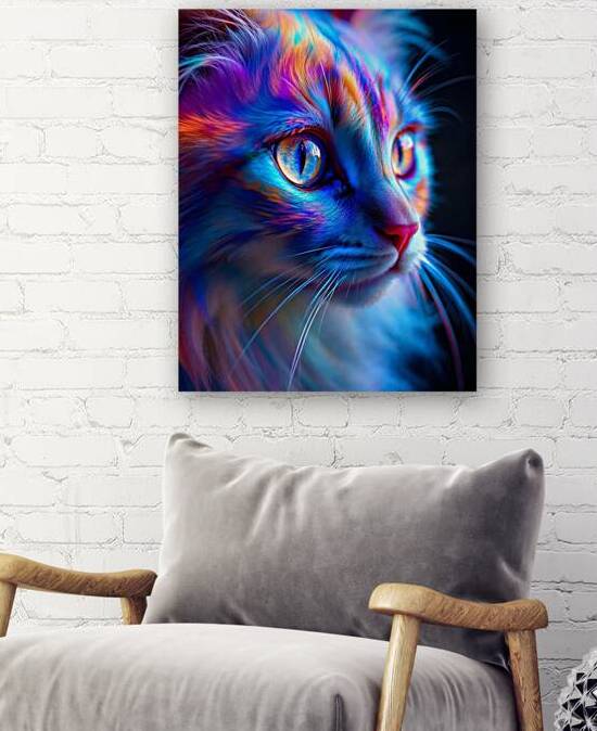 Cat art sureal by JoArt