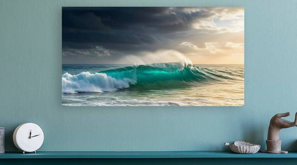 A Dramatic Seascape by JoArt