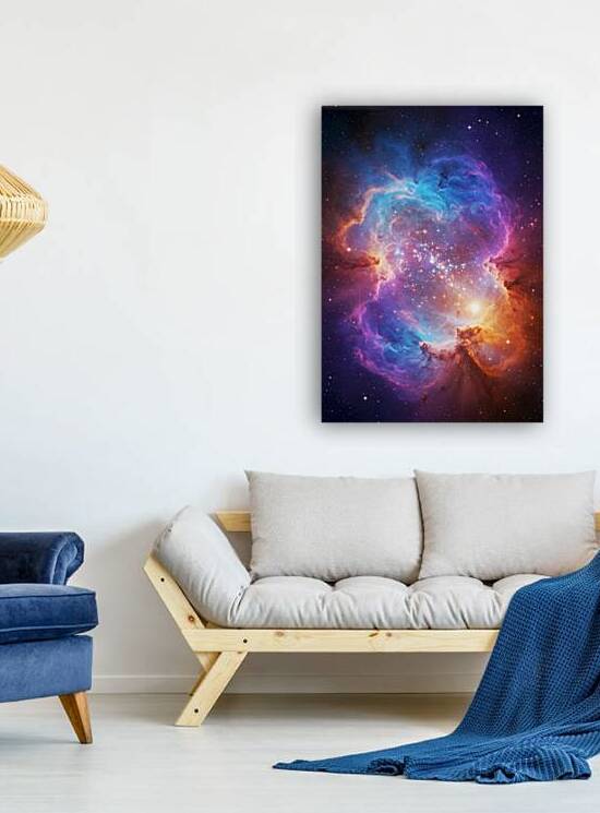 Cosmic Tapestry A Nebula s Kaleidoscopic Dance.jp by JoArt