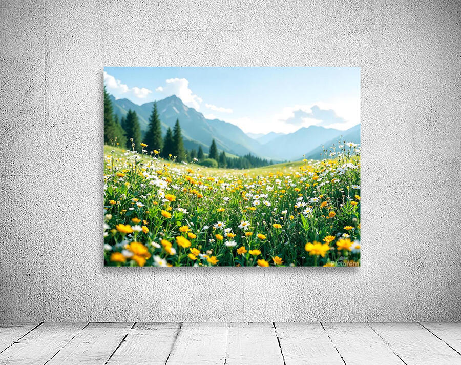 Flowers natural Wall Preview