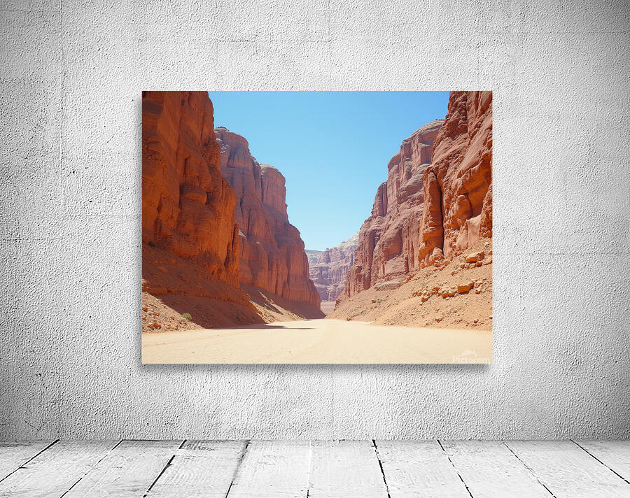 Eroded Rock Formation Wall Preview