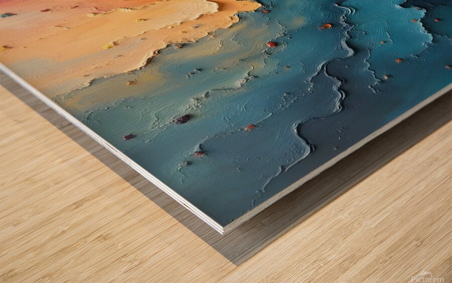 Energy in Motion Wood print