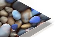 colorful stones background colored beach  HD Metal print