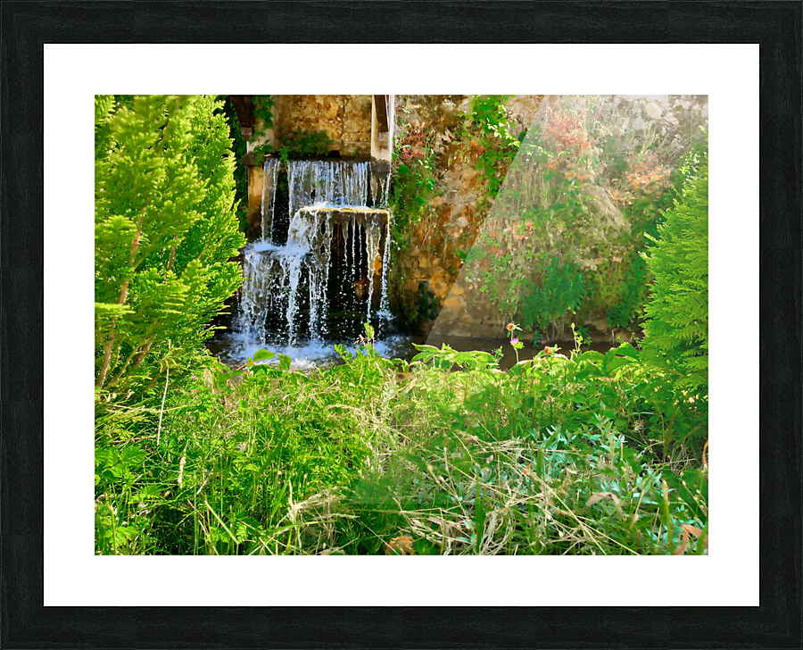 Let it Flow Picture Frame print