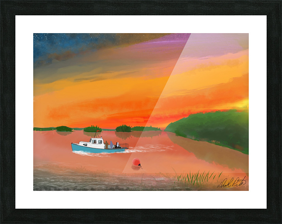Sangaree Islands Picture Frame print