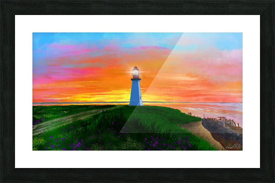 Low Point  Picture Frame print