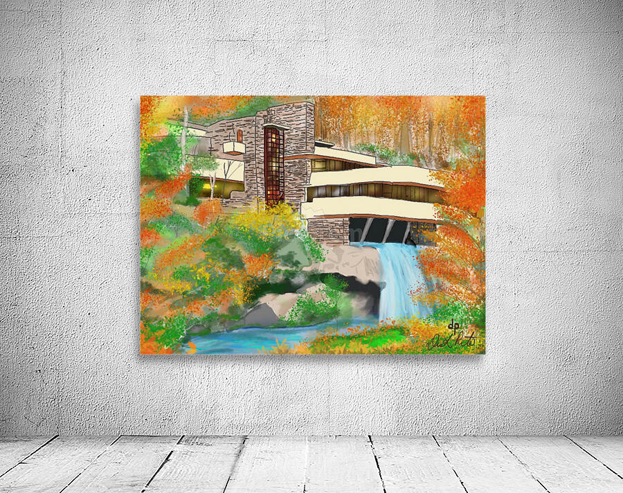 Falling Water Wall Preview
