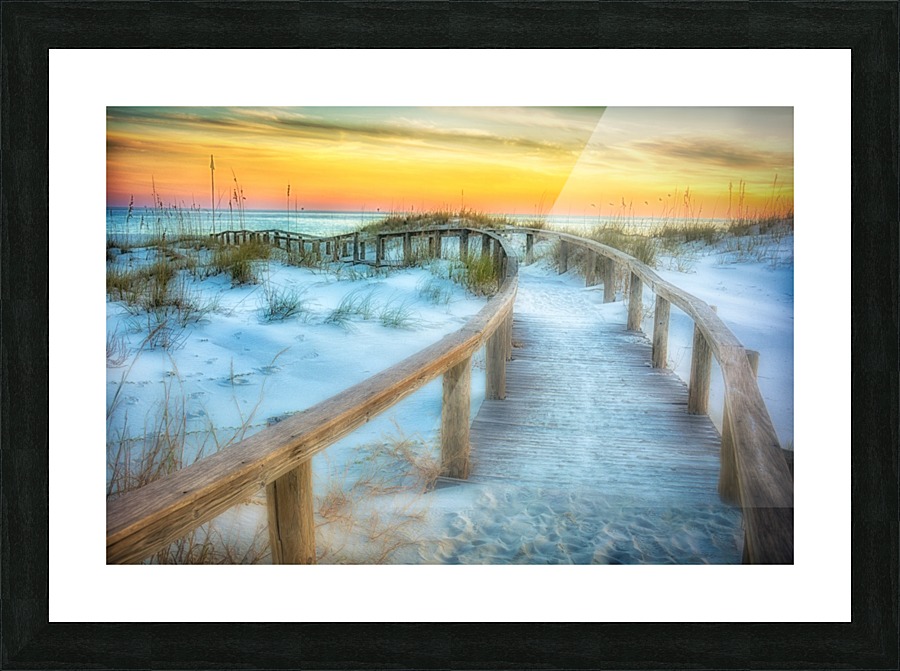 Where The Path Leads Picture Frame print