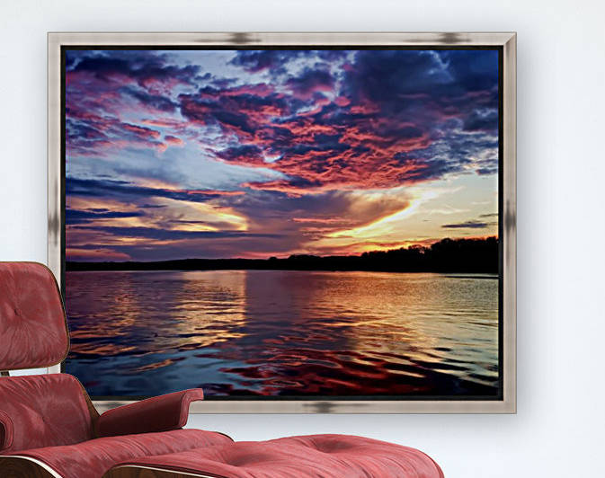 Lake Life Sunset by Ken Johnson Imagery