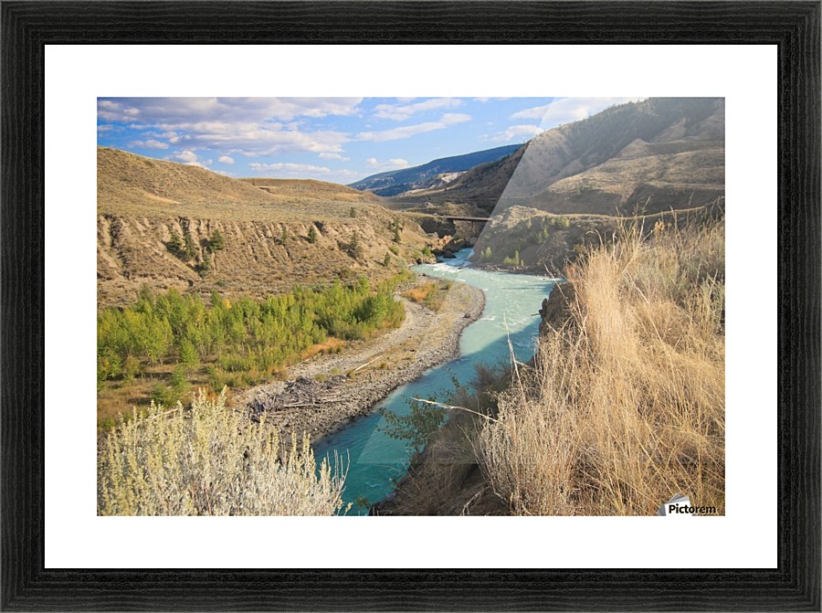 Farwell Canyon Picture Frame print