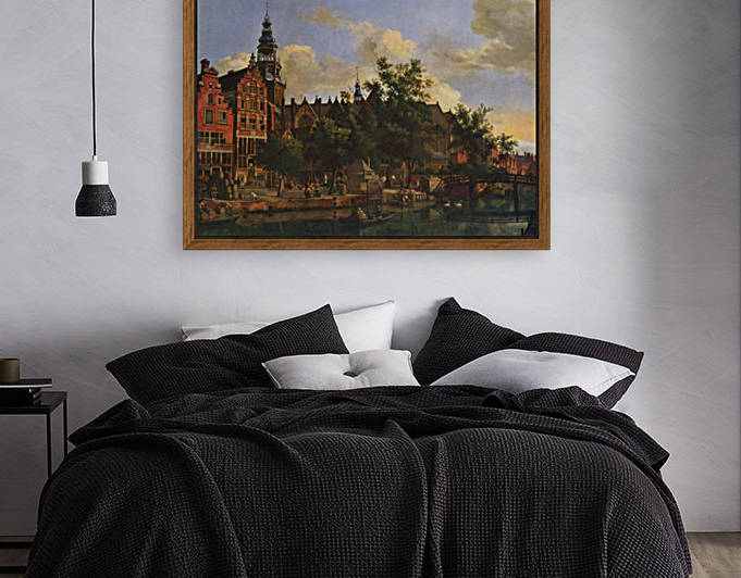 A view of Amsterdam by Jacob van Ruisdael