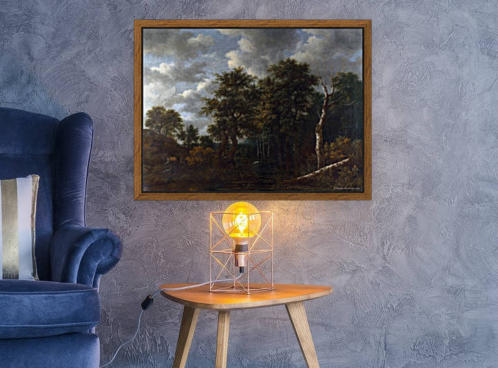 A Pool surrounded by Trees by Jacob Van Ruisdael
