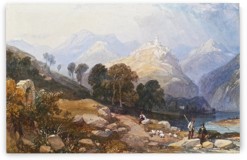 Landscape of rural life by James Duffield Harding