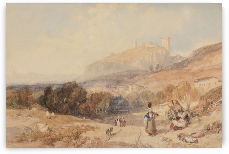 Chateau De Monas by James Duffield Harding