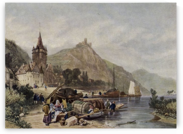 Ansicht mit Moselufer by James Duffield Harding