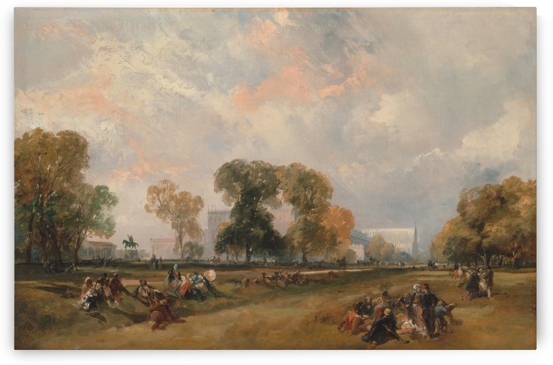 Packs of peasents by James Duffield Harding