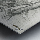 Graphite Drawing Metal print