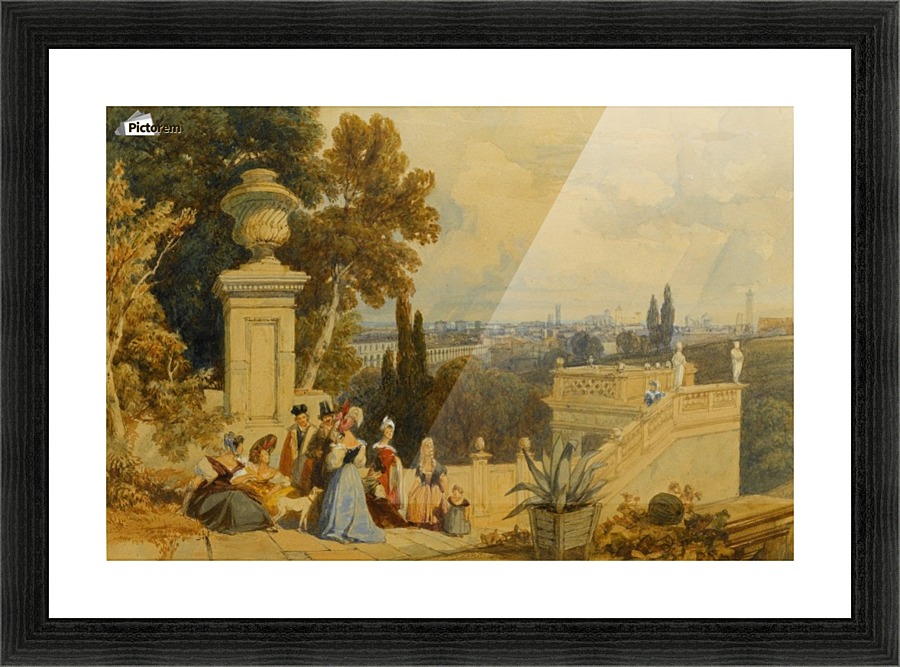 London 1798 Picture Frame print