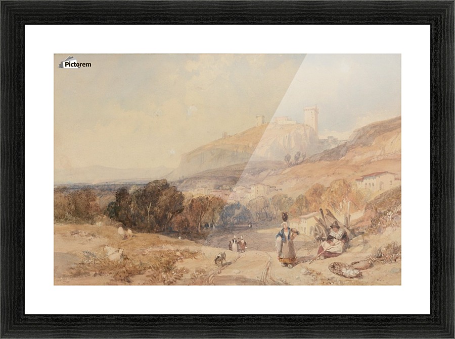 Chateau De Monas Picture Frame print