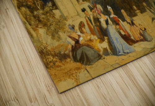 London 1798 James Duffield Harding puzzle