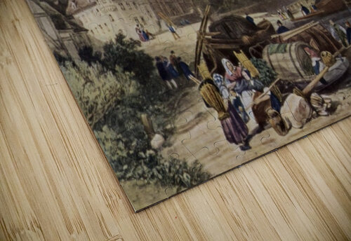 Ansicht mit Moselufer James Duffield Harding puzzle