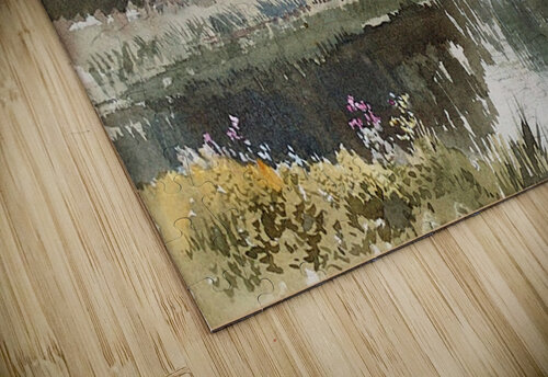 Chilworth Pond James Duffield Harding puzzle