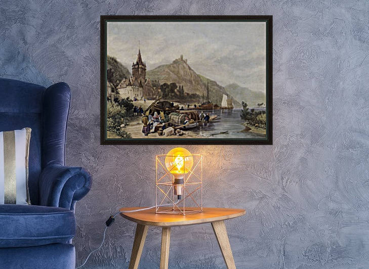 Ansicht mit Moselufer by James Duffield Harding