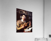 The Violin Player Acrylic Print