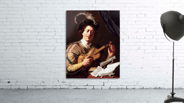 The Violin Player Wall Preview