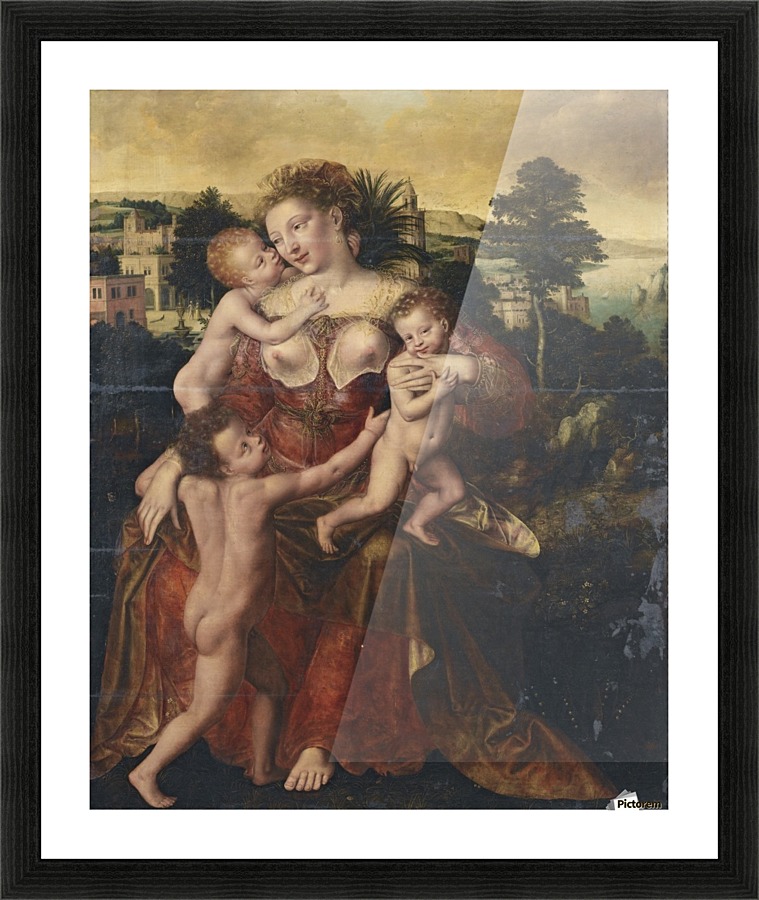 Allegory Picture Frame print