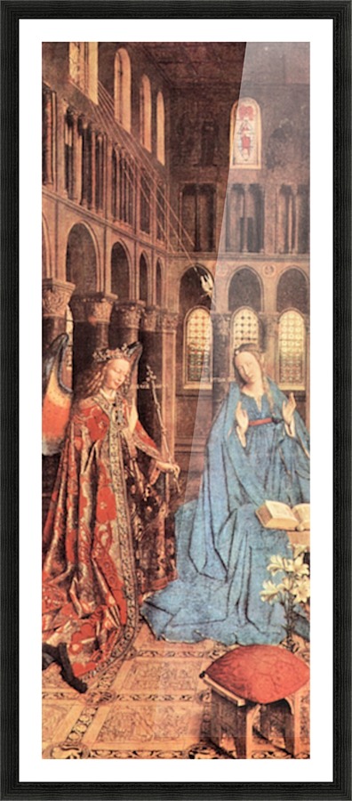 Mary s Proclamation Picture Frame print
