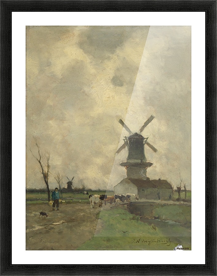 De Molen Picture Frame print