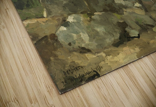 Forest View near Barbizon Jan Weissenbruch puzzle