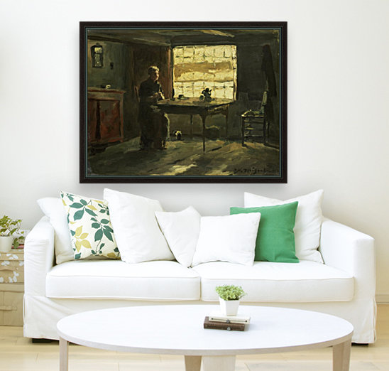 Farmhouse interior Reproduction