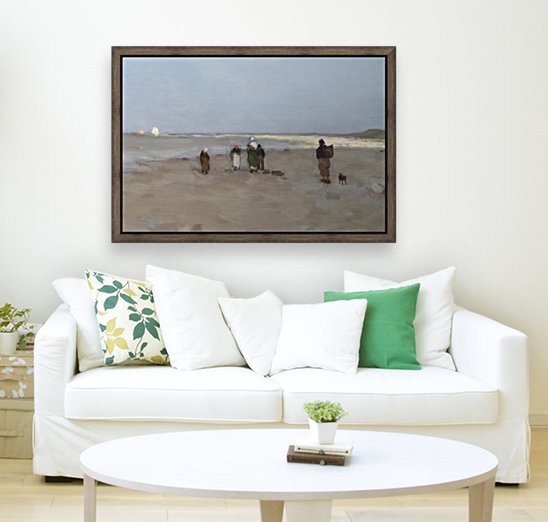 Beach View 1887 Reproduction