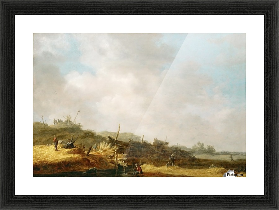 Dune landscape Picture Frame print
