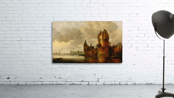 Estuary with Round Tower Wall Preview