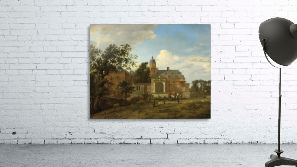 Palace with figures Wall Preview