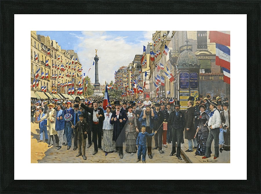 La Marseillaise Picture Frame print