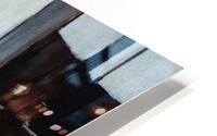 In the studio HD Metal print