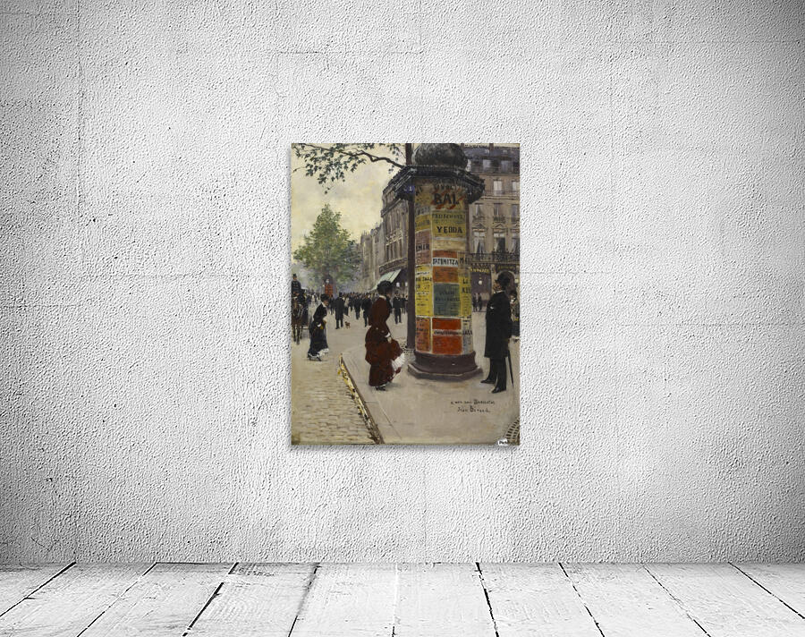 Paris Kiosk Wall Preview