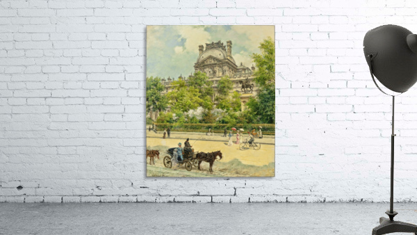 La Place du Louvre Wall Preview