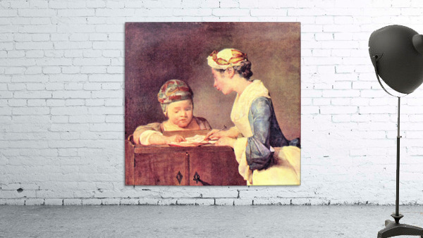 The young teacher Wall Preview