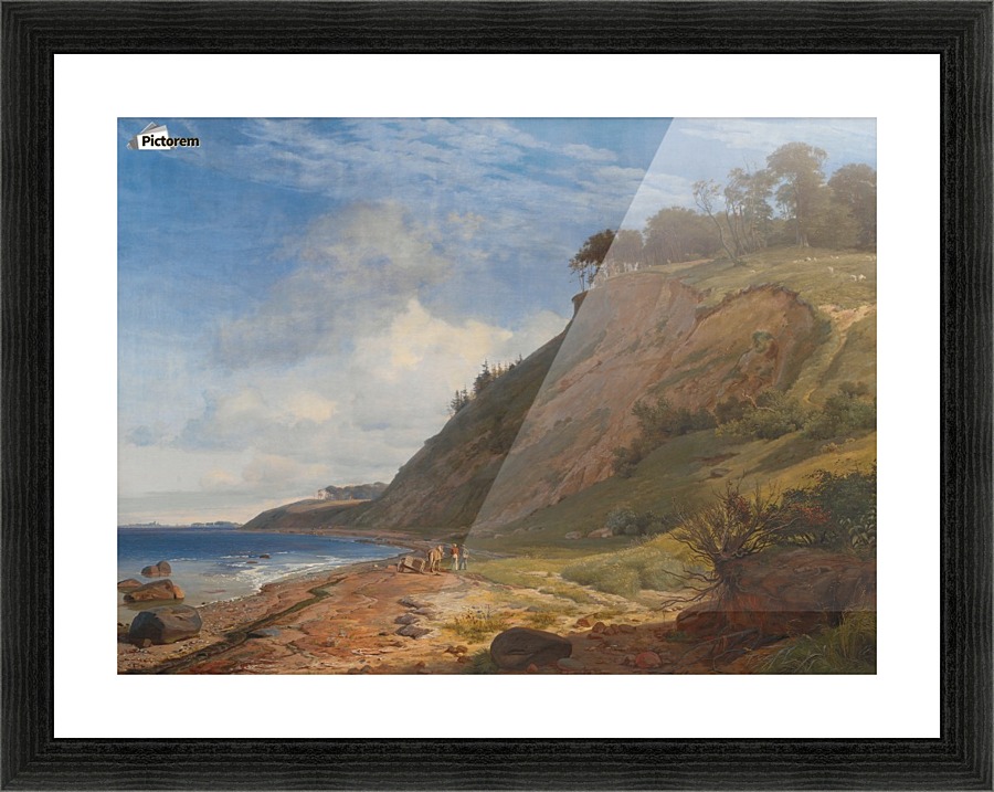 A Danish Coast Picture Frame print