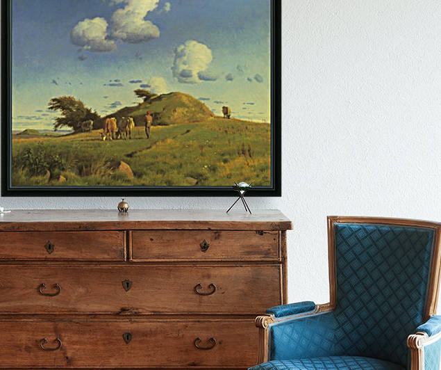 Hankehoj by Johan Thomas Lundbye